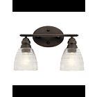 Kichler 45696OZ 2-Lights Olde Bronze 75W Vanity Light