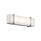 Kichler 45801CHLED 1-Light Chrome 20W LED Linear Vanity Light