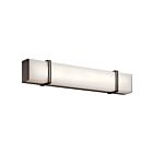 Kichler 45839OZLED 1-Light Olde Bronze 30W LED Linear Vanity Light