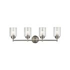 Kichler 45887NI 4-Lights Brushed Nickel 75W Vanity Light