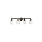 Kichler 45887OZ 4-Lights Olde Bronze 75W Vanity Light