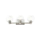 Kichler 45894NI 3-Lights Brushed Nickel 75W Vanity Light