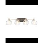 Kichler 45895NI 4-Lights Brushed Nickel 75W Vanity Light