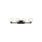 Kichler 45895OZ 4-Lights Olde Bronze 75W Vanity Light