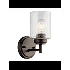Kichler 45910OZ 1-Light Olde Bronze 75W Wall Sconce