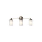 Kichler 45923NI 3-Lights Brushed Nickel 100W Vanity Light