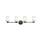 Kichler 45924OZ 4-Lights Olde Bronze 100W Vanity Light