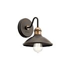 Kichler 45943OZ 1-Light Olde Bronze 75W Wall Sconce