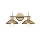 Kichler Clyde 45944CPZ 2-Lights Champagne Bronze 150W Vanity Light