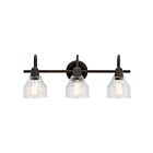 Kichler 45973OZ 3-Lights Olde Bronze 75W Vanity Light