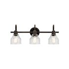 Kichler 45973OZ 3-Lights Olde Bronze 75W Vanity Light