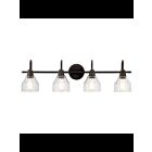 Kichler 45974OZ 4-Lights Olde Bronze 75W Vanity Light