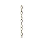 Kichler 4901NBR Natural Brass Heavy Gauge Chain