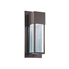 Kichler 49118AZLED 1-Light Architectural Bronze 8W LED Outdoor Wall Light