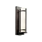 Kichler 49122AVI 3-Lights Anvil Iron 100W Outdoor Wall Light