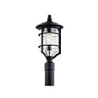 Kichler 49129DBK 1-Light Distressed Black 150W Outdoor Post Light