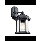 Kichler 49183BKL18 1-Light Black 10W LED Outdoor Wall Light