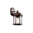 Kichler 49183TZ 1-Light Tannery Bronze 100W Outdoor Wall Light