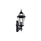 Kichler 49185BK 3-Lights Black 60W Outdoor Wall Light