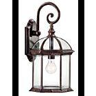 Kichler 49186TZ 1-Light Tannery Bronze 100W Outdoor Wall Light