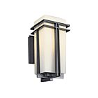 Kichler 49201BK 1-Light Black 100W Outdoor Wall Light