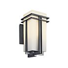 Kichler 49202BK 1-Light Black 150W Outdoor Wall Light