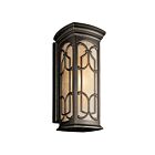 Kichler 49229OZ 1-Light Olde Bronze 150W Outdoor Wall Light