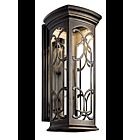 Kichler 49229OZLED 1-Light Olde Bronze 12W LED Outdoor Wall Light