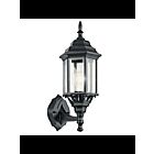 Kichler 49255BK 1-Light Black 100W Outdoor Wall Light