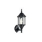 Kichler 49255BK 1-Light Black 100W Outdoor Wall Light