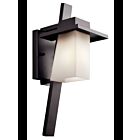 Kichler 49257AZ 1-Light Architectural Bronze 100W Outdoor Wall Light