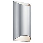 Kichler 49279PLLED 2-Lights Platinum 16W LED Outdoor Wall Light