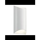 Kichler 49279WHLED 2-Lights White 20W LED Outdoor Wall Light