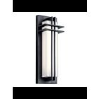 Kichler 49297BKTLED 1-Light Textured Black 12.5W LED Outdoor Wall Light