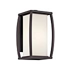 Kichler 49337AZ 1-Light Architectural Bronze 100W Outdoor Wall Light