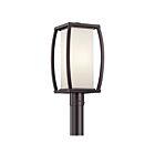 Kichler 49342AZ 1-Light Architectural Bronze 150W Outdoor Post Light