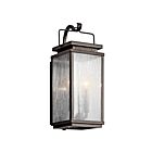 Kichler 49385OZ 2-Lights Olde Bronze 60W Outdoor Wall Light