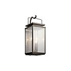 Kichler 49386OZ 3-Lights Olde Bronze 60W Outdoor Wall Light