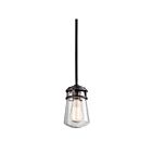 Kichler 49446AZ 1-Light Architectural Bronze 75W Outdoor Pendant