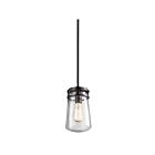 Kichler 49447AZ 1-Light Architectural Bronze 100W Outdoor Pendant