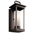 Kichler 49475RZ 1-Light Rubbed Bronze 60W Outdoor Wall Light