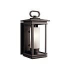 Kichler 49476RZ 1-Light Rubbed Bronze 100W Outdoor Wall Light