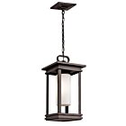 Kichler 49493RZ 1-Light Rubbed Bronze 100W Outdoor Pendant