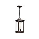 Kichler 49493RZ 1-Light Rubbed Bronze 100W Outdoor Pendant