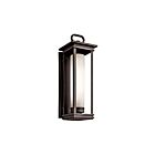Kichler 49499RZ 2-Lights Rubbed Bronze 60W Outdoor Wall Light