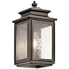 Kichler 49501OZ 1-Light Olde Bronze 100W Outdoor Wall Light