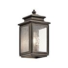 Kichler 49501OZ 1-Light Olde Bronze 100W Outdoor Wall Light