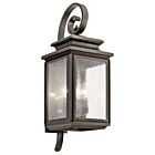 Kichler 49503OZ 4-Lights Olde Bronze 60W Outdoor Wall Light