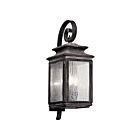 Kichler 49503WZC 4-Lights Weathered Zinc 60W Outdoor Wall Light