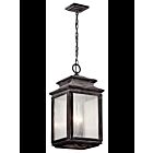 Kichler 49505WZC 4-Lights Weathered Zinc 60W Outdoor Pendant